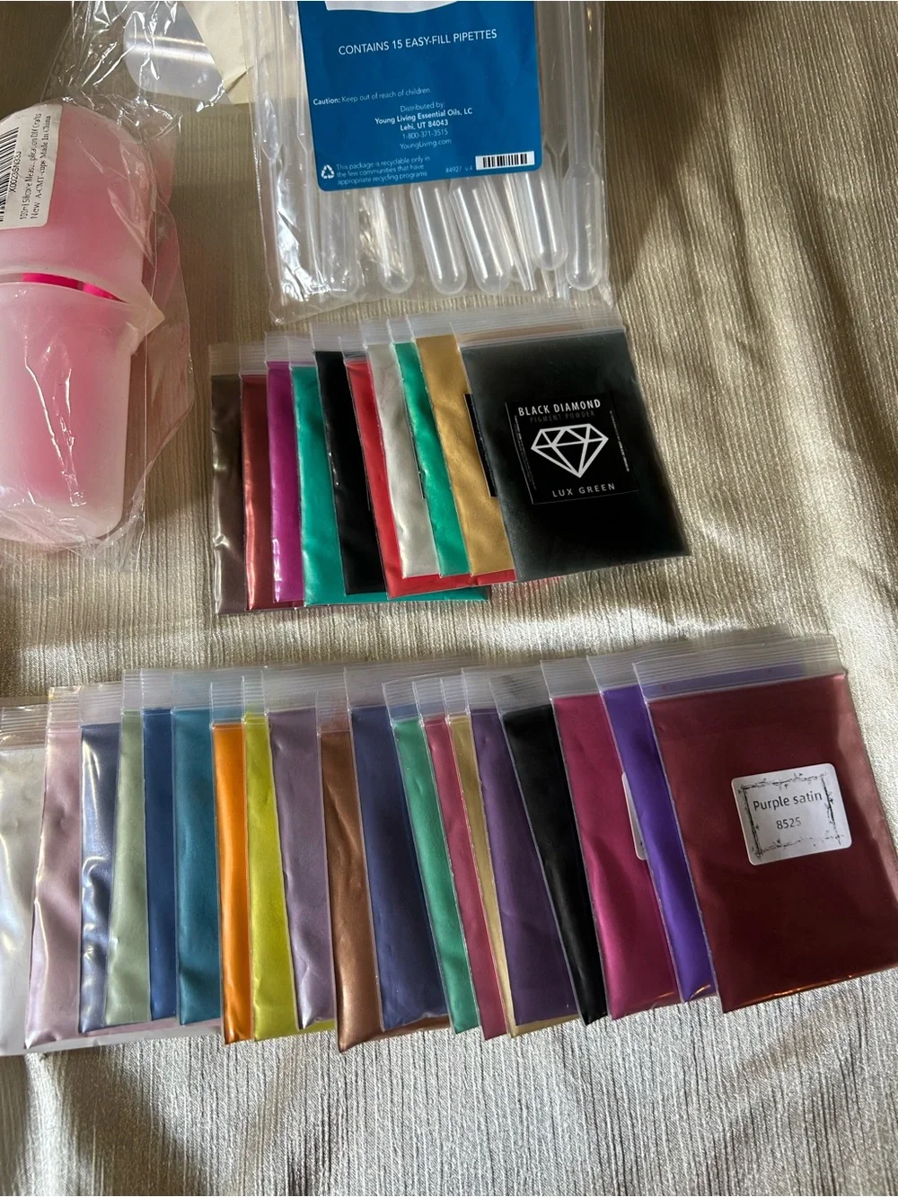 Resin supplies